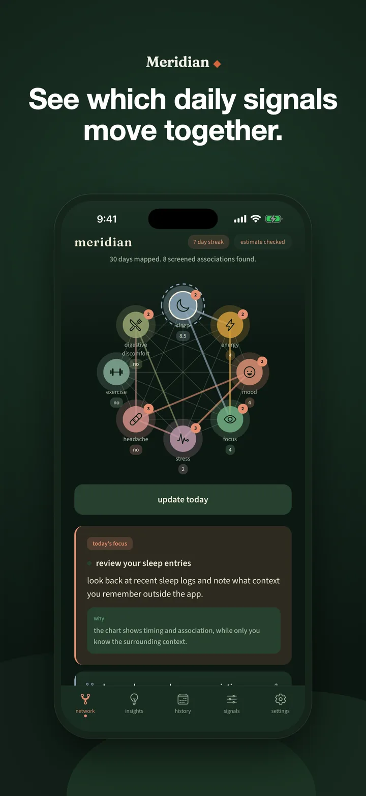 Meridian screenshot 1