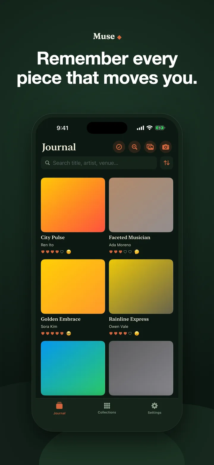 Muse screenshot 1