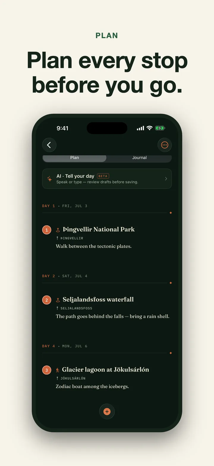Roambook screenshot 3